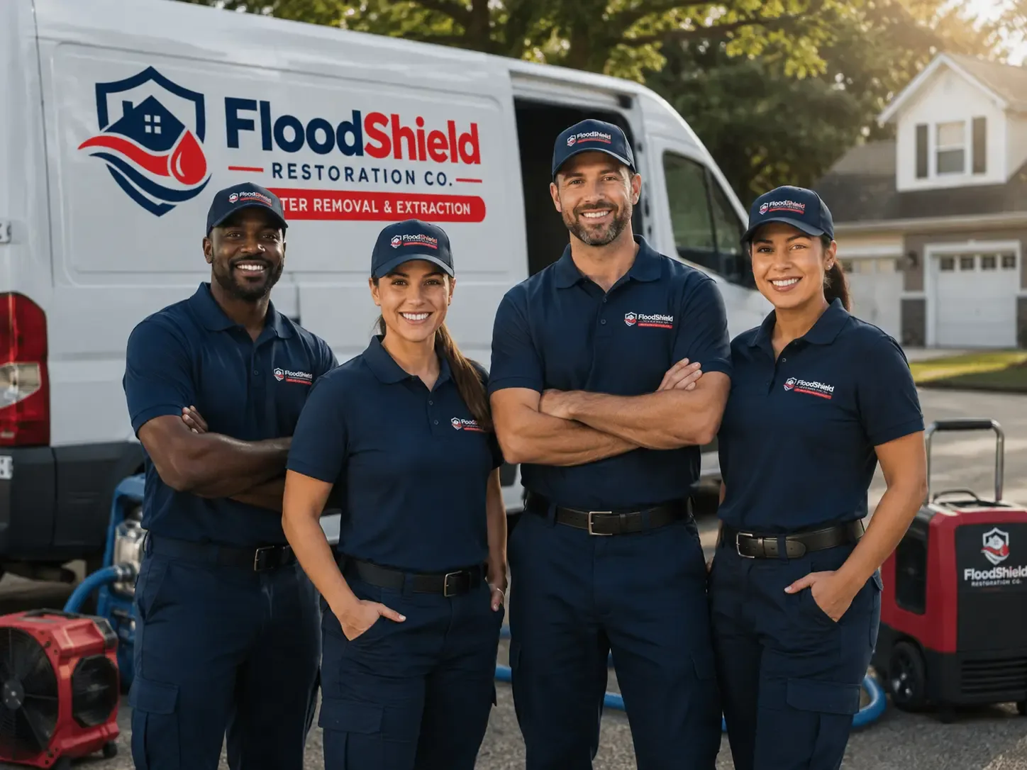 Flood Damage Restoration company in New Knoxville, OH