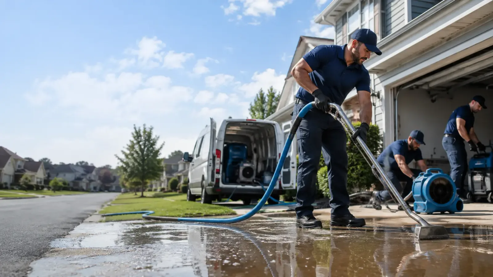 Flood Damage Restoration in New Knoxville, OH